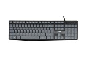 Toetsenbord - iBOX Eris - keyboard - QWERTY - grey black Input Device - Toetsenbord - Grijs - IKC2010G