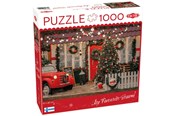 Puzzels - Tactic Christmas porch 1000 pcs puzzle - 59606