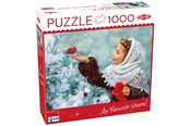 Puzzels - Tactic Girl with Red Mittens 1000 pcs puzzle - 59221