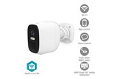 Smart Home - Nedis SmartLife outdoor camera Wi-Fi 4MP Quad HD 1440p / 2560x1440 IP66 With motion sensor Night vision White - WIFICBO32WT