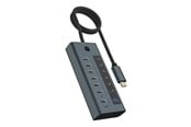 USB hub - ICY BOX IB-HUB1457-C31 USB hub - 7 - Grijs - IB-HUB1457-C31
