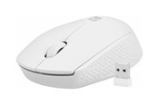 Muis - Natec STORK - mouse - 2.4 GHz - white - Muis - Optisch - 3 knoppen - Wit - NMY-2188