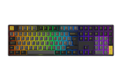 Toetsenbord - Akkogear 5108B Black/Gold - V3 Blue Pro Switch - Gaming toetsenbord - Universal - Zwart - 6925758630108