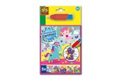 Creatief spelen - SES Creative Colour with Water Fantasy Colouring Book - S00133