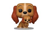 Merchandise - Funko! - Pop! Disney: Lady and the Tramp - Lady with Puppy 10cm - Figuur - 83568