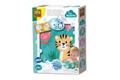 Speelgoed voor baby's - SES Creative Tiny Talents Bath Book - Coloring With Water - 13056