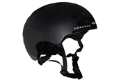 Buiten spelen - Hudora Skater Helmet with Kled and Led Black Size S (53-55cm) - 84178