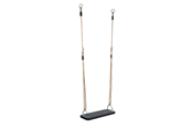 Buiten spelen - Hudora Rubber Swing Black - 72175/00