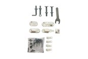 Babyspullen - BabyDan Fittings for MultiDan / Liva Safety Gate metal White - 300339