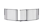 Babyspullen - BabyDan CombiFit XL Safety Gate 90-278 cm black - 501507