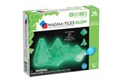 Bouw-/constructiekits - Magna-Tiles Glow 16-Piece Magnetic Building Set - 90215