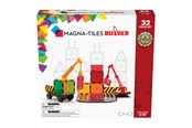 Bouw-/constructiekits - Magna-Tiles Builder 32-Piece Magnetic Building Set - 90226