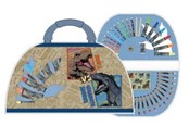 Hobby artikelen - Undercover - Coloring case Jurrasic World 51 pcs. - JUST4221