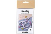 Schrijf- en tekenartikelen - Creativ Company - Mini Hobbyset Jewelry Shrink Wrap Bracelets Purple - 977614