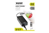 Laptop oplader - PORT Designs PORT - power adapter - 65 Watt - 900093-ACTO