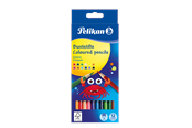 Hobby artikelen - Pelikan 12 col.Pencils triangular.thin longBD12LN - 100401582
