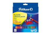 Hobby artikelen - Pelikan 12 col.Pencils triangular.thin longBD24LN - 100401583