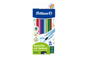 Hobby artikelen - Pelikan 12 Col. Pencils erasable hexa.FSC - 100401600