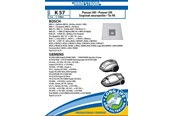 Stofzuigerzak - hanestroem Vacuum Cleaner Bags K57 - 5 pcs - K57