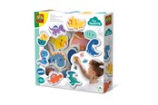 Speelgoed voor baby's - SES Creative Tiny Talents Bath Dinos - 13214