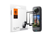 Accessoires voor actiecamera's - Spigen Glass tR SLIM S2P - black - Insta 360 X4 - AGL09309
