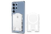 Mobiel - Overige accessoires - Spigen Ultra Hybrid Wallet MagSafe - crystal clear - Samsung Galaxy S25 Series - AFA09206