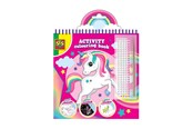 Creatief spelen - SES Creative Activity Colouring book glitter 3 in 1 - 3 activities in 1 colouring book - 00117