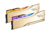 RAM - G.Skill Trident Z5 Royal Neo RGB DDR5-6000 - 64GB - CL26 - Dual Channel (2 pcs) - AMD EXPO - Goud met RGB - F5-6000J2636H32GX2-TR5NG