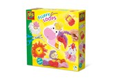 Creatief spelen - SES Creative Fluffy Loops - Soft Yarn Animals - 14010