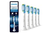 Elektrische tandenborstel - Philips Tandenborstelkoppen Sonicare Premium Plaque Defence - White - 4+1 pcs - HX9045/87