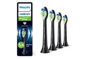 Elektrische tandenborstel - Philips Tandenborstelkoppen Sonicare Optimal White - 4 pcs - Black - HX6064/88
