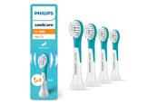 Elektrische tandenborstel - Philips Tandenborstelkoppen Sonicare For Kids - White - 4 pcs - HX6034/90