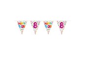 Speelgoed - Folat BV - Flag line Confetti 8 years 10 meters. - 27108