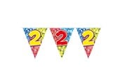 Speelgoed - Folat BV - Mini Bunting Blocks 2 years 3mtr. - 60502
