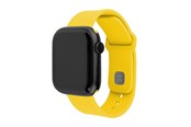 Smartwatch - Accessoires - FIXED Silicone Sporty Strap SET Apple Watch 42/44/45/46mm Yellow - FIXSST2-434-YL