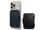 Mobiel - Overige accessoires - Spigen iPhone Lock Fit MagSafe Wallet - metal slate - AFA08526