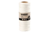 Schrijf- en tekenartikelen - Creativ Company - Bamboo cord White 65m - 503481