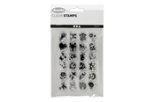 Hobby artikelen - Creativ Company - Silicone Stamps Little Sweet Greetings 1 Sheet - 240018