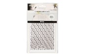 Schrijf- en tekenartikelen - Creativ Company - Patterned Cardboard Flower White 10 pcs. - 216922