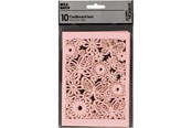 Schrijf- en tekenartikelen - Creativ Company - Patterned cardboard Light red 10 pcs. - 216919