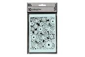 Schrijf- en tekenartikelen - Creativ Company - Patterned cardboard Light blue 10 pcs. - 216918