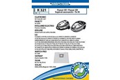 Stofzuigerzak - hanestroem Vacuum Cleaner Bags K321 - K321