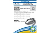 Stofzuigerzak - hanestroem Vacuum Cleaner Bags K347 - 5 pcs - K347