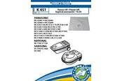 Stofzuigerzak - hanestroem Vacuum Cleaner Bags K451 - K451