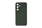 Mobiel - Covers & Cases - ONSALA Phone Case Samsung S25 5G Back Silicone Touch Olive Green - 664257