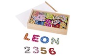 Leren en educatie - Goki - Magnetic Numbers & Letters 88pcs. - 58911