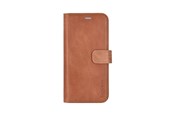 Mobiel - Covers & Cases - Radicover Wallet Case Radiation Protection 2in1 Brown - iPhone 16 Pro - RAD298