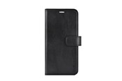 Mobiel - Covers & Cases - Radicover Wallet Case Anti-Radiation 3 Card RFID Black - iPhone 16 - RAD299