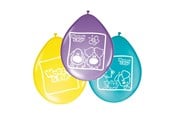 Speelgoed - Folat BV - Woezel & Pip Balloons 8 pcs. - 65195