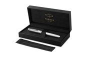 Schrijf- en tekengerei - Parker Sonnet Ciselé Special Edition Rollerball Palladium Finish Cap .Barrel and Trims Fine Black Ink - 2209262